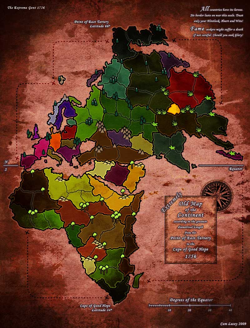 the map